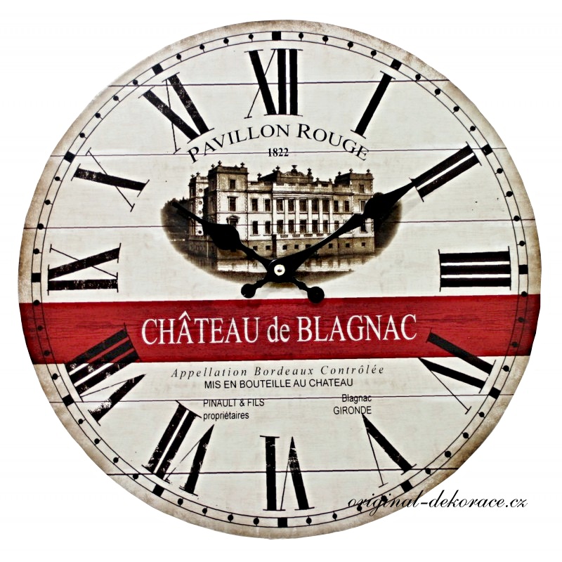 Hodiny nástěnné - Chateau de Blagnac