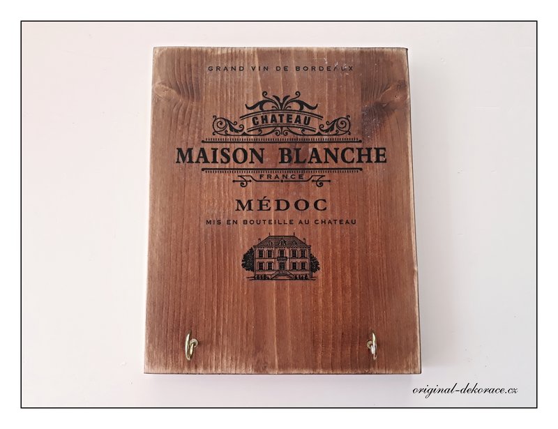 Věšák dřevěný - Maison Blanche