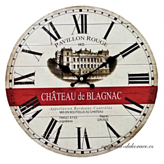 Hodiny nástěnné - Chateau de Blagnac